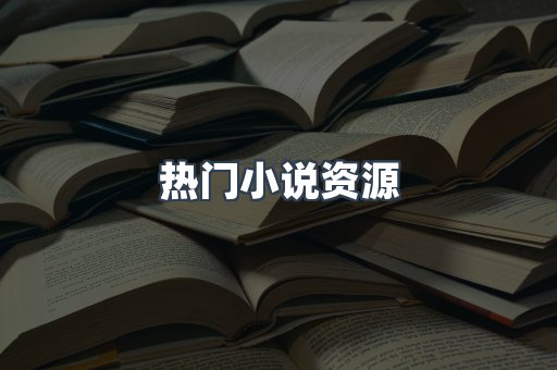 热门小说资源